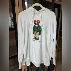 Polo Ralph Lauren teddy bear sweater hoodie preppy oversized sweatshirt preppy